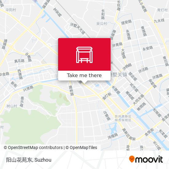 阳山花苑东 map