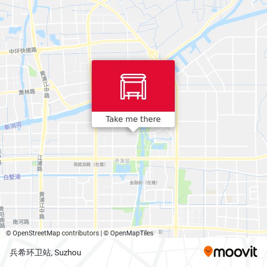 兵希环卫站 map