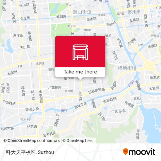 科大天平校区 map