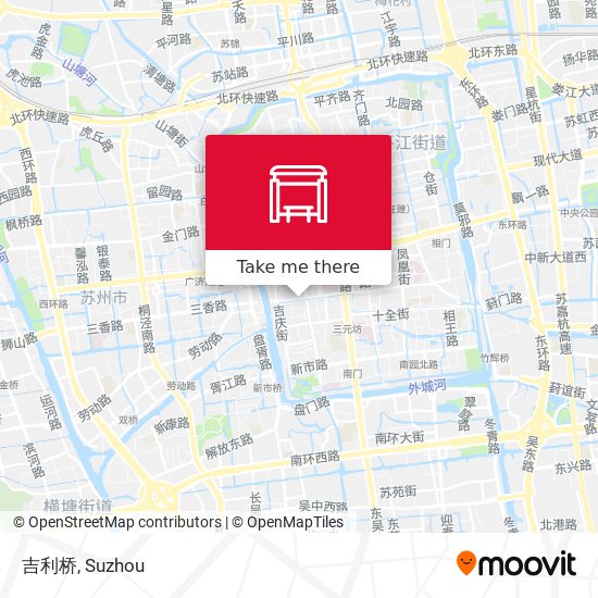 吉利桥 map
