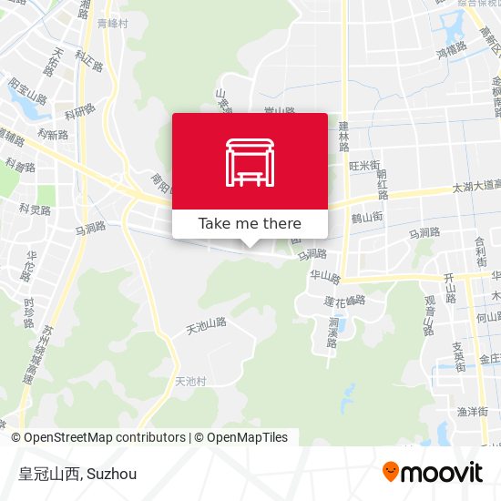 皇冠山西 map