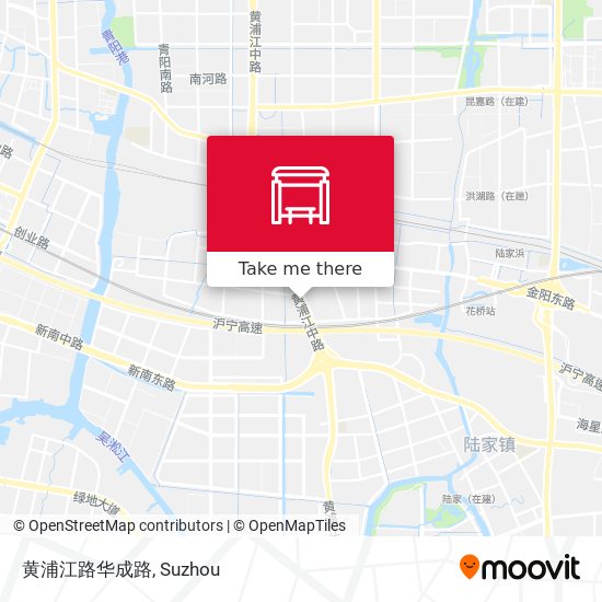 黄浦江路华成路 map