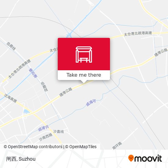 闸西 map