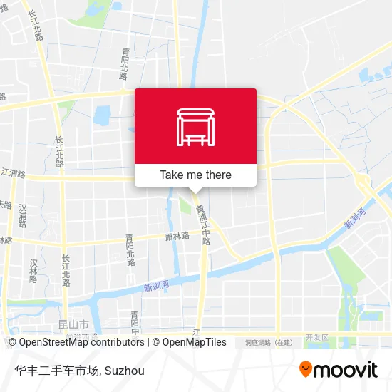 华丰二手车市场 map