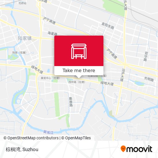 棕榈湾 map