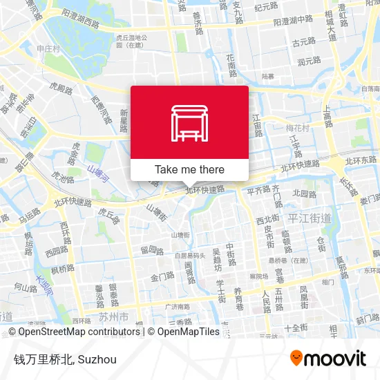 钱万里桥北 map