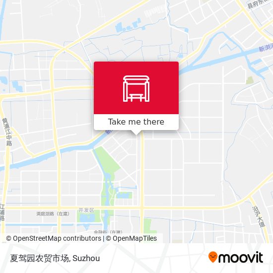 夏驾园农贸市场 map