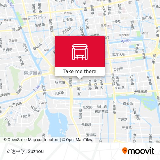 立达中学 map