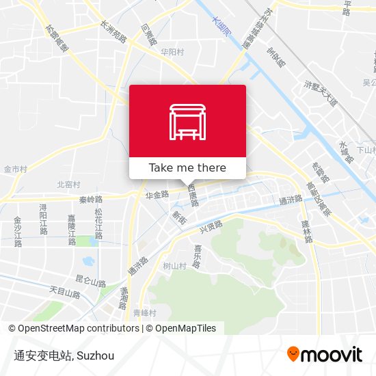 通安变电站 map