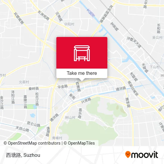 西塘路 map