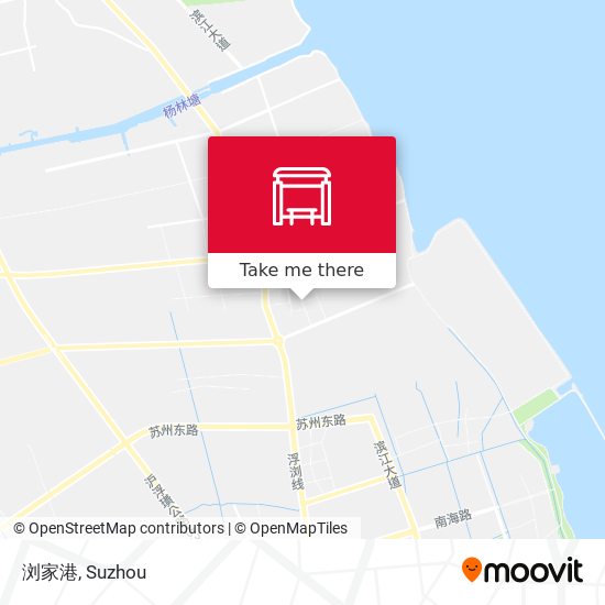 浏家港 map
