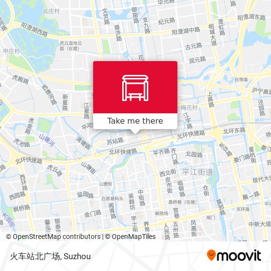 火车站北广场 map