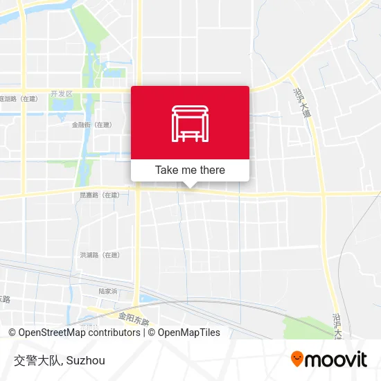 交警大队 map