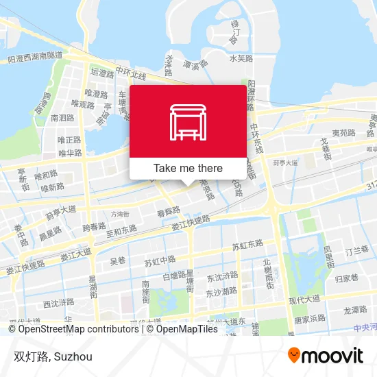 双灯路 map