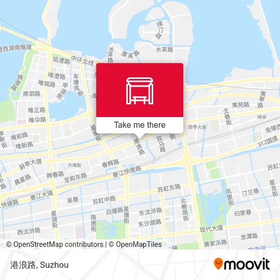 港浪路 map