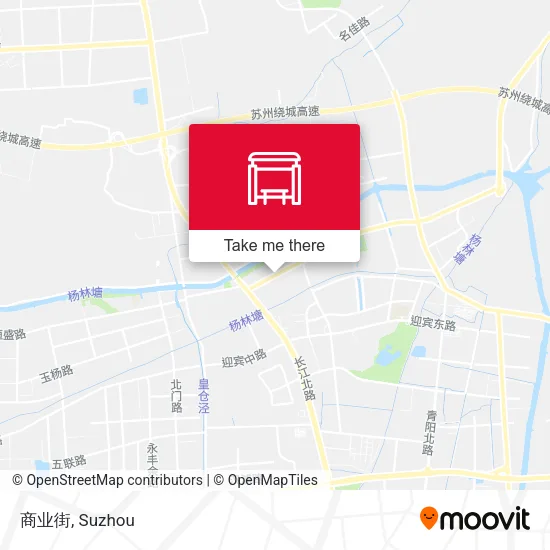 商业街 map