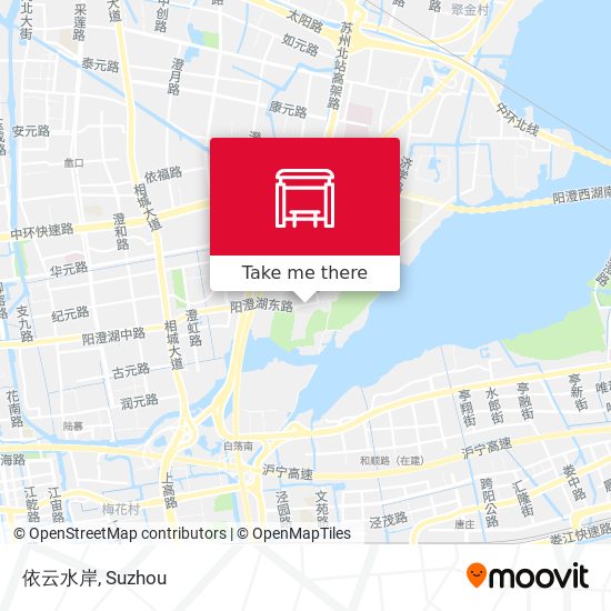 依云水岸 map