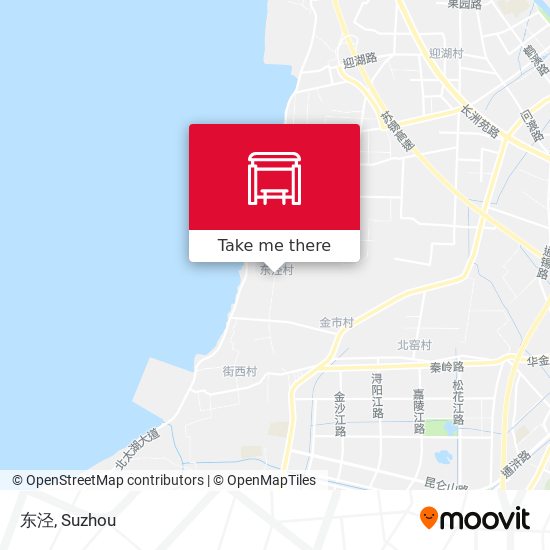 东泾 map