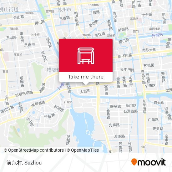 前范村 map