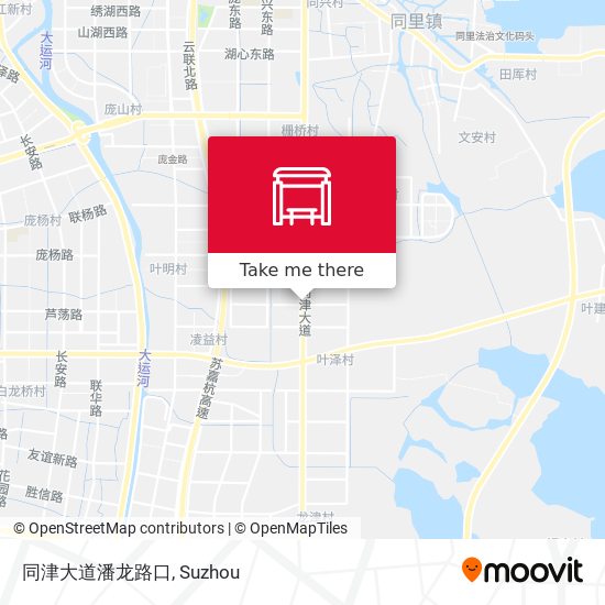 同津大道潘龙路口 map