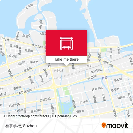 唯亭学校 map