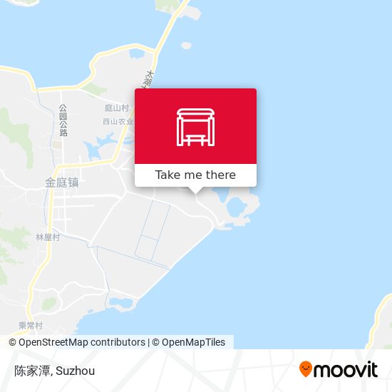 陈家潭 map