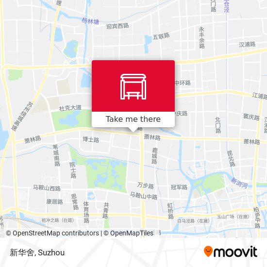 新华舍 map