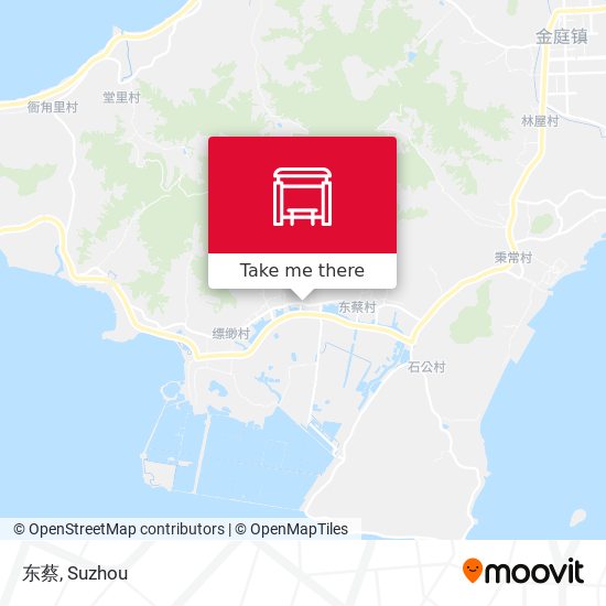 东蔡 map