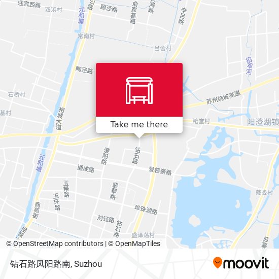 钻石路凤阳路南 map