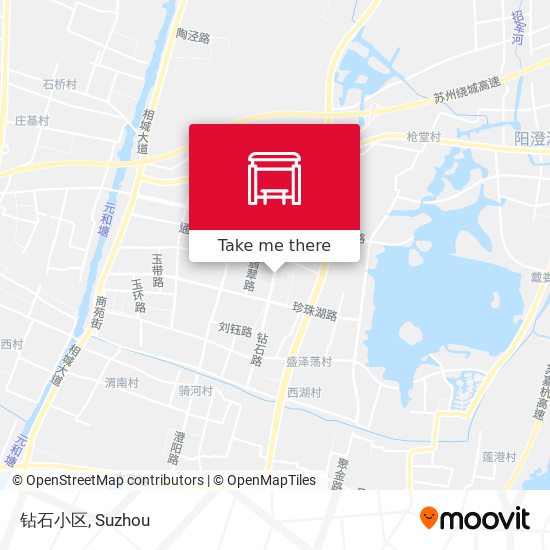 钻石小区 map