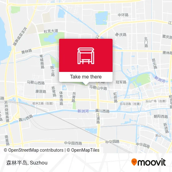 森林半岛 map