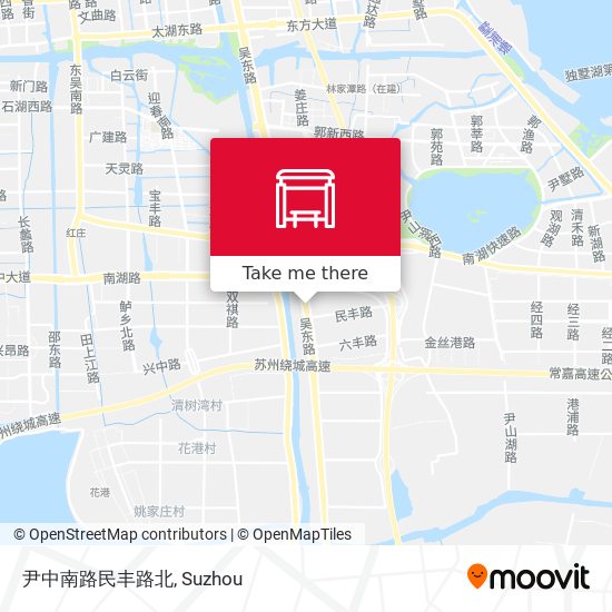 尹中南路民丰路北 map