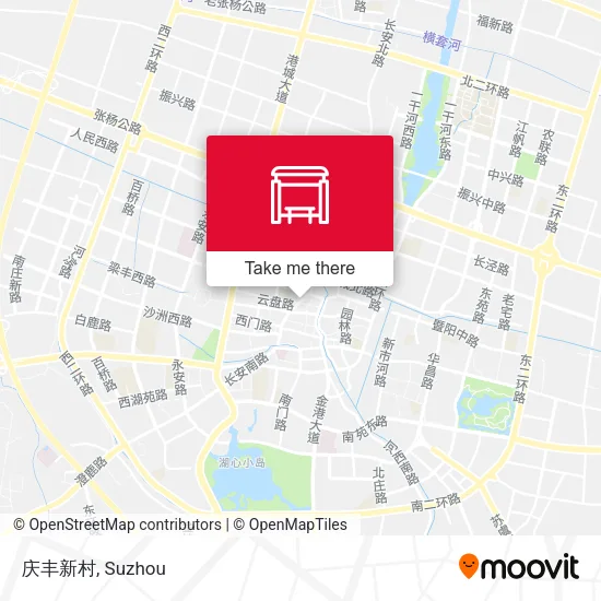庆丰新村 map