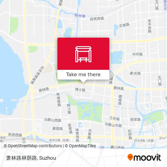 萧林路林荫路 map