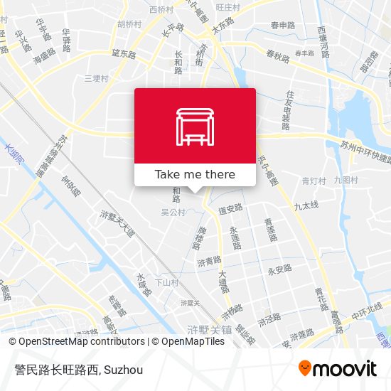 警民路长旺路西 map