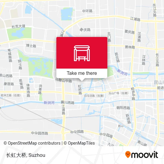 长虹大桥 map