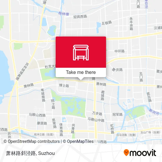 萧林路斜泾路 map