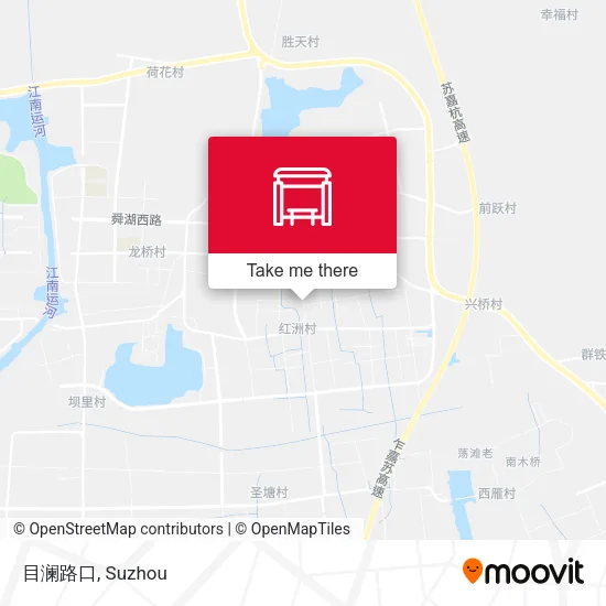 目澜路口 map