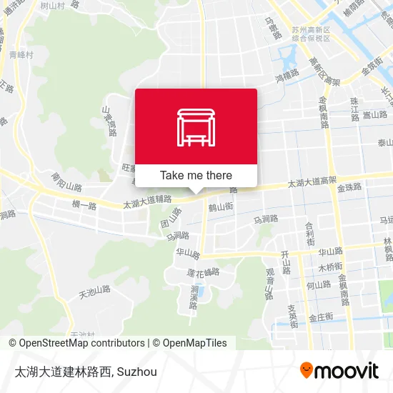 太湖大道建林路西 map