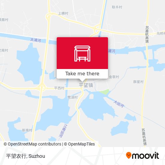 平望农行 map