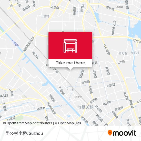 吴公村小桥 map