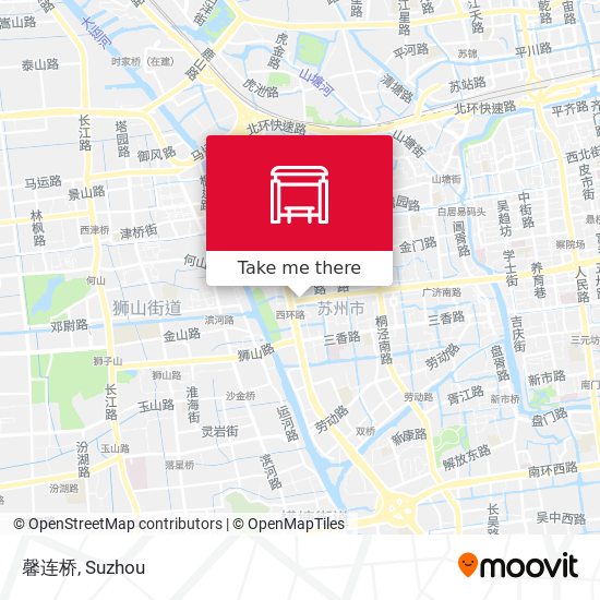 馨连桥 map