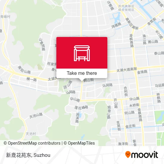 新鹿花苑东 map