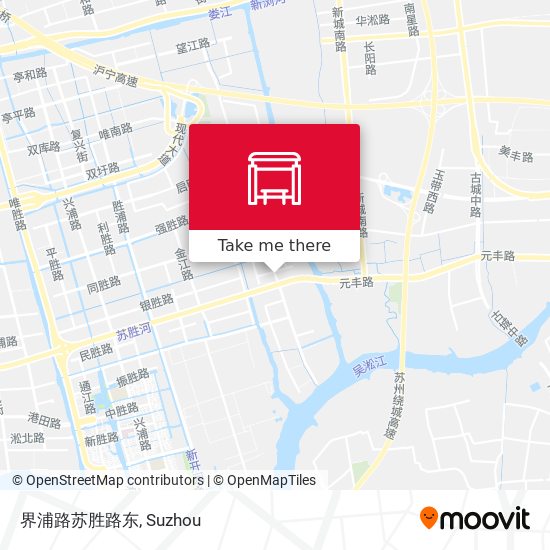 界浦路苏胜路东 map