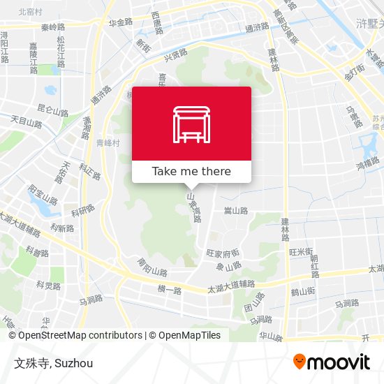 文殊寺 map