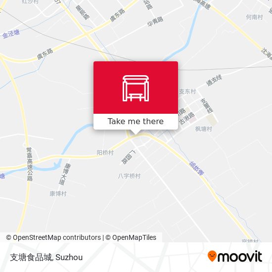 支塘食品城 map