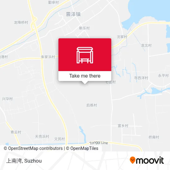 上南湾 map