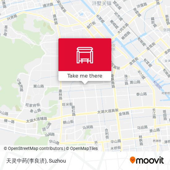 天灵中药(李良济) map