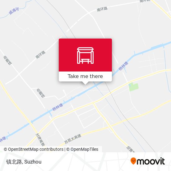镇北路 map