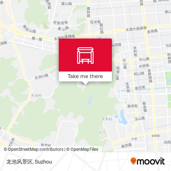 龙池风景区 map